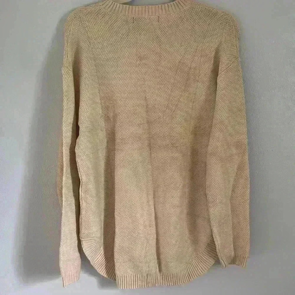 Women’s Merokeety Cream Sweater Size Small NWT - Picture 2 of 3